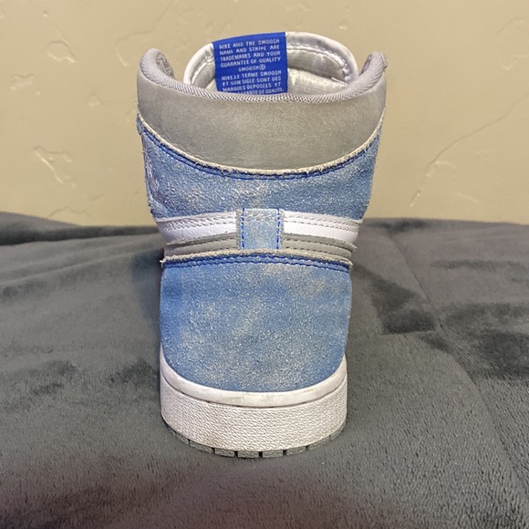 Jordan Ones “Hyper Royal/Light Smoke Grey-White” Men size 9.5 - Picture 5 of 17